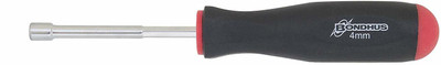 BONDHUS 48460 4.0mm Hollow Shaft Nut Driver Tagged & Barcoded Ratchet Screwdriver(Pack of 1)