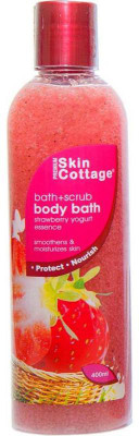 

Skin Cottage Bath+Scrub Body Bath, Strawberry Yogurt Essence Scrub(400 ml)