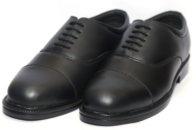 ICEBULL LEATHER JEF075 FORMAL SHOES Oxford For Men(Black , 8)