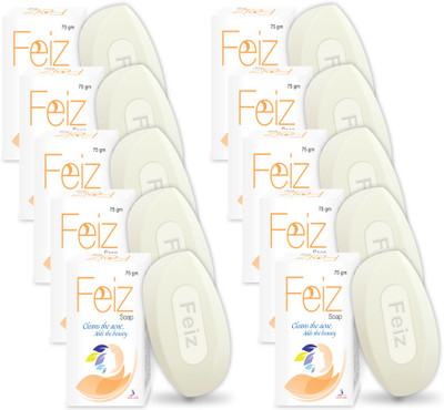 

Feiz Acne soap ( 10 x 75 gm )(750 g, Pack of 10)