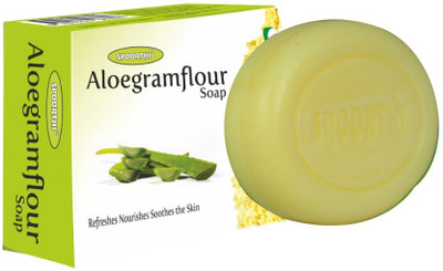 

SPOORTHI ALOEGRAMFLOUR SOAP(450 g, Pack of 6)