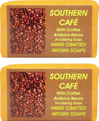 

Spaanand Southern Cafe Coffee Hand Crafted Aroma Soap(100 g, Pack of 2)