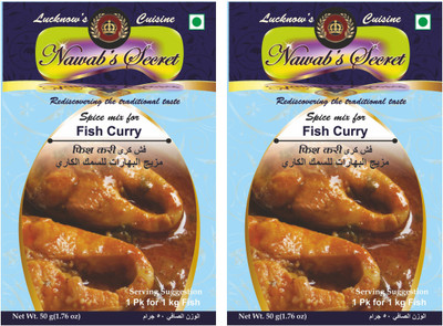 

Nawab's Secret Fish Curry Masala[PK of 2](2 x 50 g)