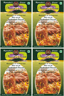 

Nawab's Secret Hyderabadi Biryani Masala[PK of 4](4 x 62.5 g)