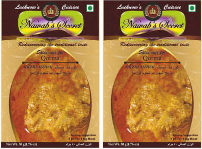 

Nawab's Secret Awadhi Qorma Masala[PK of 2](2 x 50 g)