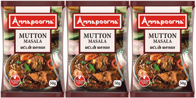 

Annapoorna Mutton Masala 50gms Pack of 3(3 x 50 g)