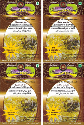 

Nawab's Secret Lucknow's Biryani Masala[PK of 4](4 x 62.5 g)