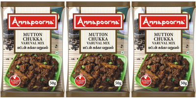 

Annapoorna Mutton Chukka Masala 50gms Pack of 3(3 x 50 g)