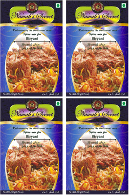 Nawab's Secret Biryani Masala[PK of 4](4 x 62.5 g)