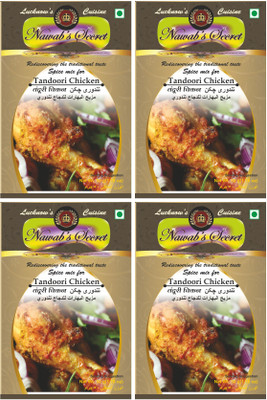 

Nawab's Secret Tandoori Chicken Masala[PK of 4](4 x 62.5 g)