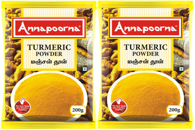 

Annapoorna Turmeric Powder 200gms Pack of 2(2 x 200 g)