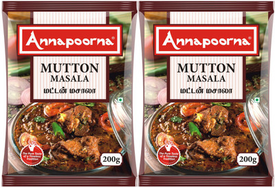 

Annapoorna Mutton Masala 200gms Pack of 2(2 x 200 g)