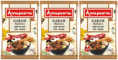 

Annapoorna Garam Masala 50gms Pack of 3(3 x 50 g)