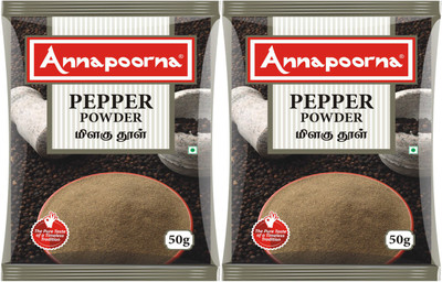 

Annapoorna Pepper Powder 50gms Pack of 2(2 x 50 g)