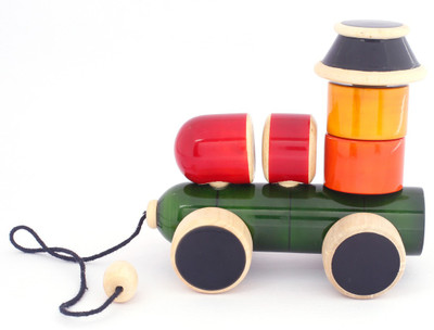 

Kingini Wooden Assemblimg Train Engine(Multicolor)
