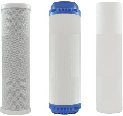 

royal aqua spark 10" Set-Replacement- Filters Reverse Osmosis (Ro) Set of 3 Filters Solid Filter Cartridge(0.5, Pack of 3)