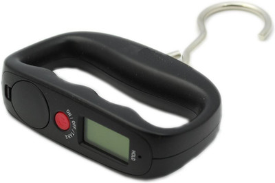 

Zelenor Black Digital Hanging Hook Luggage 50kg Weighing Scale(Black)
