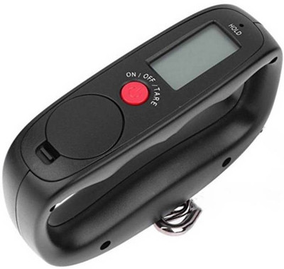 

Urweigh 50Kg Portable Hanging Luggage Weight Machine Digital for Weighing Household Items Weighing Scale(Black)