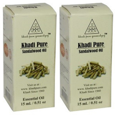 

Khadi Pure Herbal Sandalwood Essential Oil - 30 ml (Set of 2)(30 ml)
