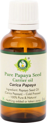 

R V Essential Pure Papaya Seed Carrier Oil 15ml- Carica Papaya (100% Pure and Natural Cold Pressed)(15 ml)