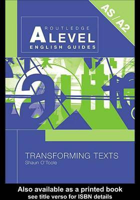 Transforming Texts(English, Electronic book text, O'Toole Shaun)