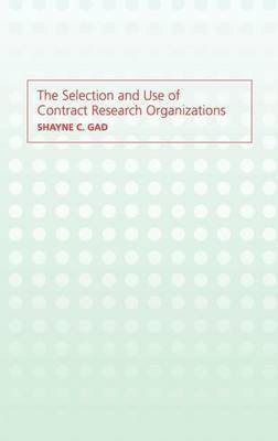 The Selection and Use of Contract Research Organizations(English, Electronic book text, Gad Shayne C.)