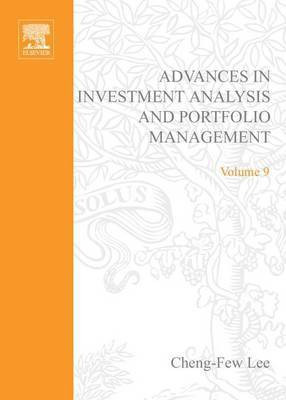 Advances in Investment Analysis and Portfolio Management, Volume 9(English, Electronic book text, Lee Cheng-Few)