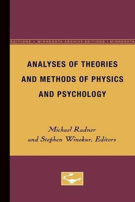 Analyses of Theories and Methods of Physics and Psychology(English, Paperback, unknown)