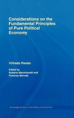 Considerations on the Fundamental Principles of Pure Political Economy(English, Electronic book text, Pareto Vilfredo)