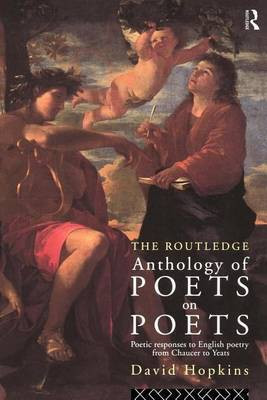 The Routledge Anthology of Poets on Poets(English, Electronic book text, Hopkins David Dr)