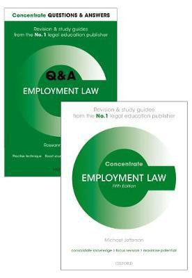 Employment Law Revision Concentrate Pack(English, Multiple copy pack, Jefferson Michael)