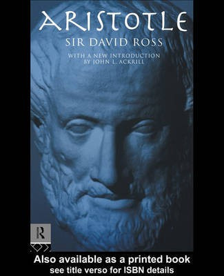 Aristotle(English, Electronic book text, Ross David Sir)