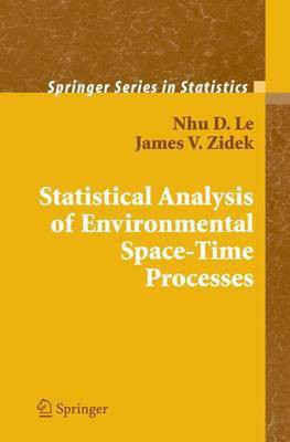 Statistical Analysis of Environmental Space-Time Processes(English, Electronic book text, Le Nhu D.)
