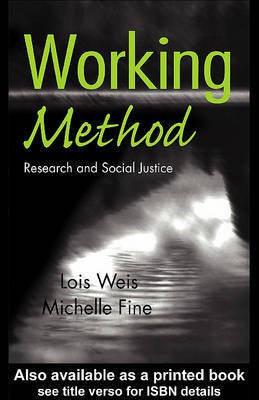 Working Method(English, Electronic book text, Weis Lois Professor)