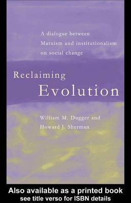 Reclaiming Evolution(English, Electronic book text, Dugger William)