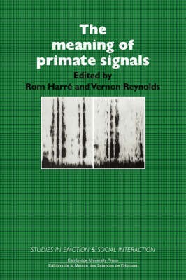 The Meaning of Primate Signals(English, Paperback, unknown)