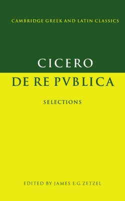 Cicero: De re publica(English, Paperback, Cicero Marcus Tullius)