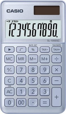 CASIO SL-1000SC-BU Portable Basic  Calculator(10 Digit)