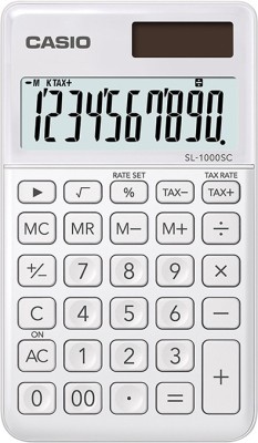 CASIO SL-1000SC-WE Basic  Calculator(10 Digit)