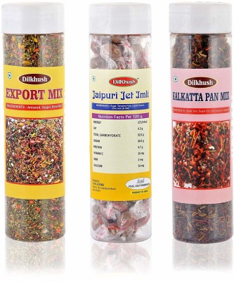 

Indian Platter Jaipuri Badshahi Supari, 150 grams Export Mix,, jet Emli, Kalkatta Pan Mix Mouth Freshener(Pack of 3)