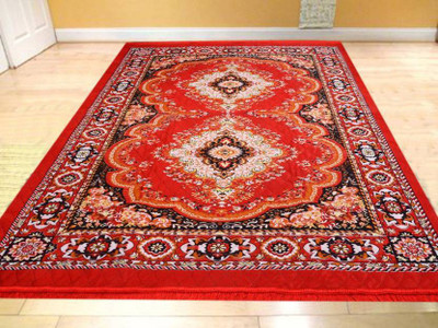 

ZIRCONE Red PVC Carpet(154 cm X 210 cm)