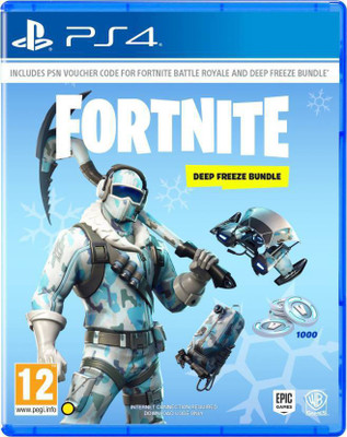 

Fortnite Deep Freeze Bundle with Game Add-On(Code in the Box - for PS4)