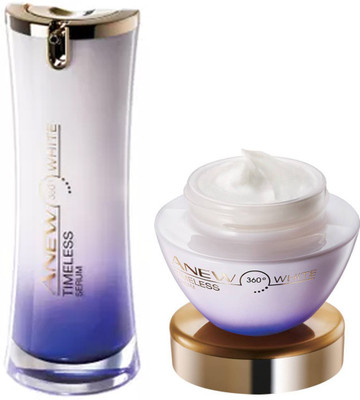 

Avon Anew White Timeless Cream (50g) & Timeless Serum (30ml)(Set of 2)