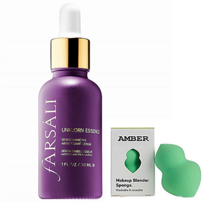 

Amber Sponge Puff & Farsali Face Serum(Set of 2)