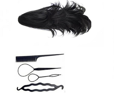 

S R Enterprises hair wig extension styling and diy kit tools accessory [pack of 5pcs](Set of 5)