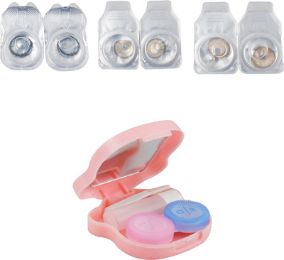 

Optify Zero Power Combo Pack Of 3 Monthly Color Contact Lens (Brown-Sea Blue-Grey) Monthly Contact Lens(1, Brown-Sea Blue-Grey, Pack of 3)