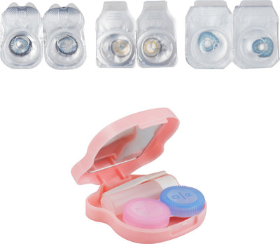 

Optify Zero Power Combo Pack Of 3 Monthly Color Contact Lens (Blue-Sea Blue-Grey) Monthly Contact Lens(1, Blue-Sea Blue-Grey, Pack of 3)