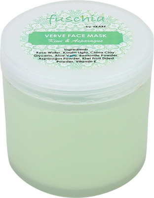 

Fuschia Verve Face Mask - Kiwi & Asparagus - 100g(100 g)