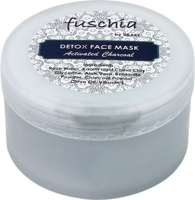 

Fuschia Detox Face Mask - Activated Charcoal - 50g(50 g)