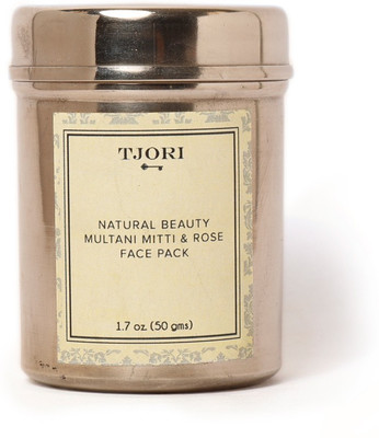 

tjori Natural Beauty Multani Mitti And Rose Face Pack(50 g)